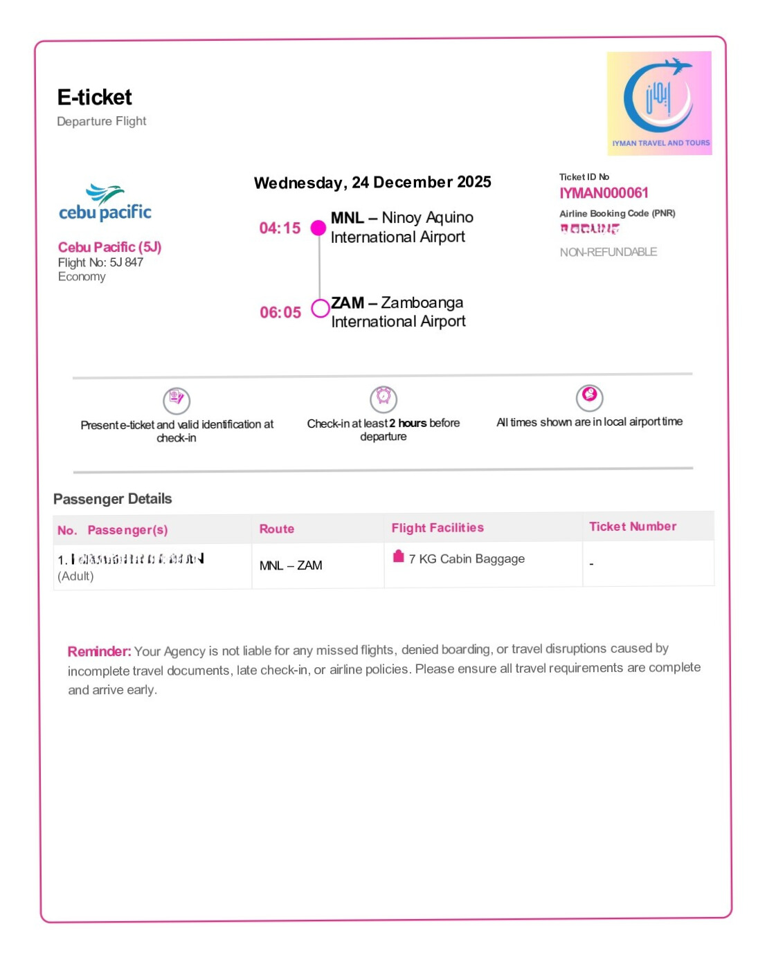 Booking Proof 1